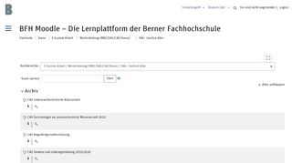 
                            13. BFH Moodle – Die Lernplattform der Berner Fachhochschule: INA ...