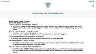 
                            9. BFRG Loyalty Program FAQs | Big Fish Rehoboth - Big Fish ...