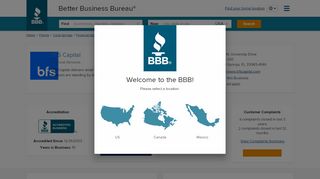 
                            11. BFS Capital | Better Business Bureau® Profile