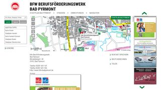 
                            12. bfw Berufsförderungswerk Bad Pyrmont - unser-stadtplan