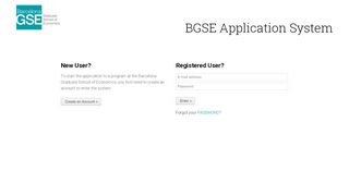 
                            1. BGSE Application System - Barcelona Graduate School of Economics
