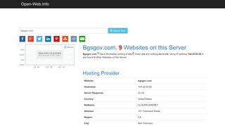 
                            5. Bgsgov.com is Online Now - Open-Web.Info