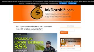 
                            8. BGŻ Optima: Lokata Bezkarna na 3,5% w skali roku + 50 zł łatwej ...