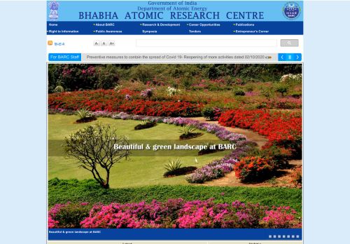 
                            12. Bhabha Atomic Research Centre ( BARC )