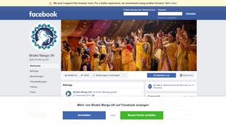 
                            10. Bhakti Marga UK - Startseite | Facebook
