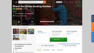 
                            12. Bharat Gas Online Booking N.. - Justdial