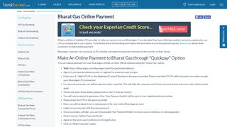 
                            4. Bharat Gas Online Payment - For LPG Cylinder Refill Booking