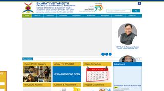 
                            13. Bharati Vidyapeeth Deemed University, School of Distance Education