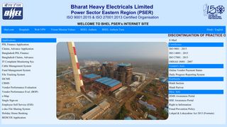 
                            1. BHEL PSER Internet Portal