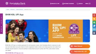 
                            12. BHIM KBL UPI App | Karnataka Bank