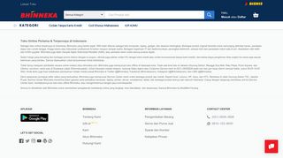 
                            2. Bhinneka: Toko Online Komputer, Elektronik, & Gadget Terpercaya