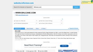 
                            10. bhlcane.com at Website Informer. BHLCANE. Visit BHLCANE.