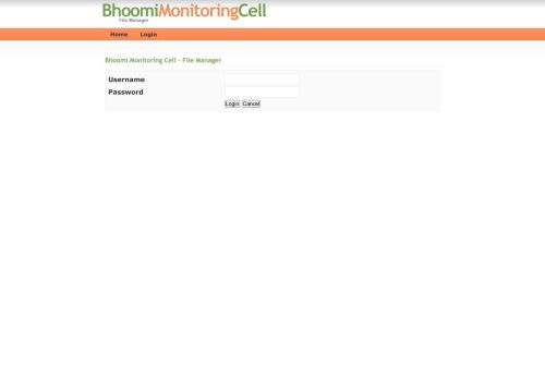 
                            1. Bhoomi Monitoring Cell - File Manager