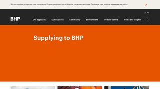 
                            7. BHP | Supplying to BHP