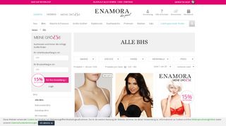 
                            6. BHs online kaufen - Perfekten BH finden | Enamora