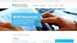 
                            5. BHW Resources - Behavioral Health Works