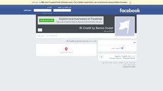 
                            11. Bi Credit by Banco Invest - Facebook