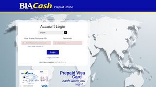 
                            1. BIACash | Prepaid Online