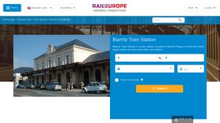 
                            8. Biarritz Train Station - Biarritz rail station – train France - Rail Europe