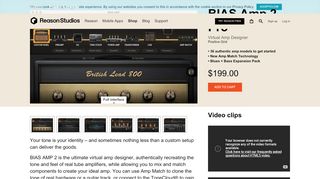 
                            11. BIAS Amp 2 Pro | Virtual Amp Designer | Shop | Propellerhead