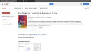 
                            12. Bias Temperature Instability for Devices and Circuits - Google Books-Ergebnisseite