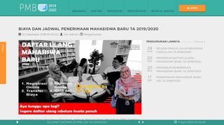 
                            11. BIAYA DAN JADWAL PENERIMAAN MAHASISWA BARU ... - PMB UISI