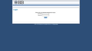 
                            5. BIB Candidate login - Background Investigation Bureau