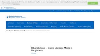 
                            7. Bibahabd.com - Online Marriage Media in Bangladesh