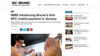 
                            13. BIBD introducing Brunei's first NFC mobile payment in ...