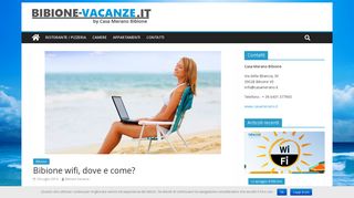 
                            5. Bibione wifi, dove e come? - Vacanze a Bibione