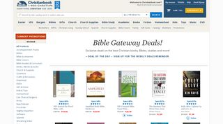 
                            10. Bible Gateway Deals - Christianbook.com