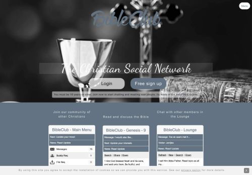 
                            2. BibleClub - The Christian Social Network