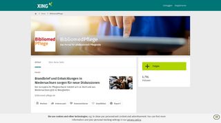 
                            7. BibliomedPflege - News | XING