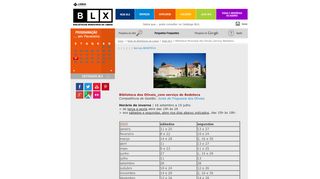 
                            11. Biblioteca dos Olivais - BLX