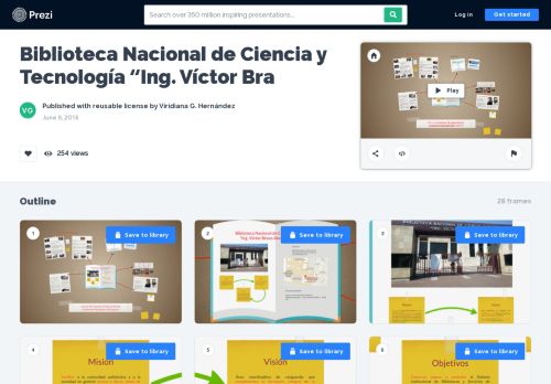 
                            13. Biblioteca Nacional de Ciencia y Tecnología “Ing. Víctor Bra by ... - Prezi