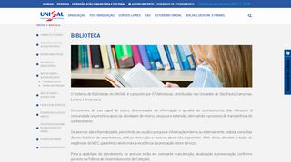 
                            9. Biblioteca - UNISAL