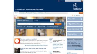 
                            5. Bibliotek - Stockholms universitet