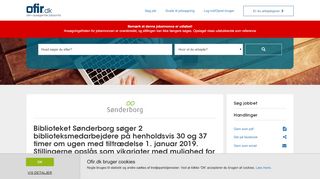 
                            13. Biblioteket Sønderborg søger 2 biblioteksmedarbejdere på ... - Ofir