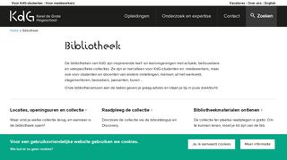 
                            11. Bibliotheek | Karel de Grote Hogeschool Antwerpen - KdG