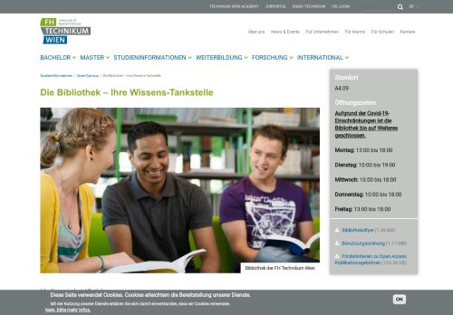 
                            10. Bibliothek | FH Technikum Wien