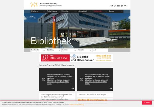 
                            6. Bibliothek - Hochschule Augsburg