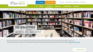 
                            4. Bibliothek - SRH Hochschule Berlin