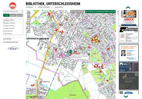 
                            10. Bibliothek, Unterschleißheim - unser-stadtplan