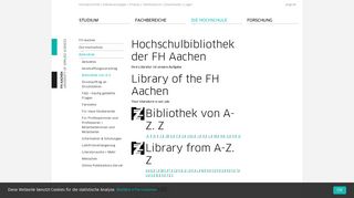 
                            12. Bibliothek von AZ - FH Aachen