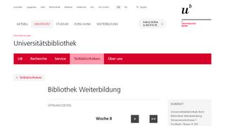 
                            10. Bibliothek Weiterbildung - Universität Bern