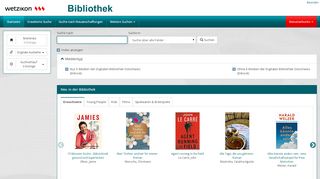 
                            3. Bibliothek Wetzikon: Startseite