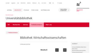 
                            12. Bibliothek Wirtschaftswissenschaften - Universität Bern