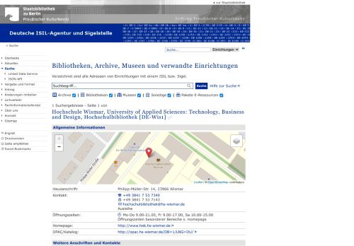 
                            11. Bibliotheken, Archive, Museen und verwandte Einrichtungen - Suche ...