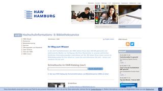 
                            1. Bibliotheken / HIBS: Bibliotheken / HIBS: HAW Hamburg