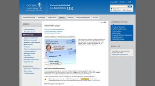 
                            3. Bibliothekspasswort - UB Frankfurt - Goethe-Universität